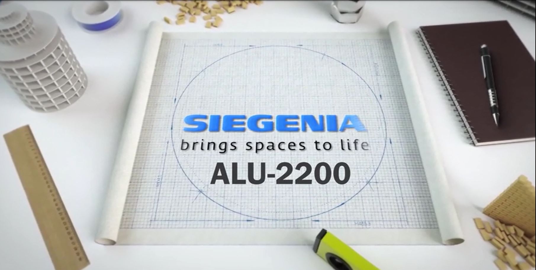 یراق دو حالته آلومینیوم زیگنیا - ALU 2200-DK